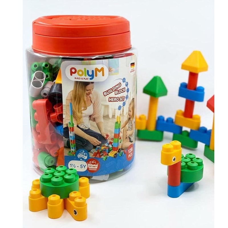 PolyM Building Block Tub - 128p