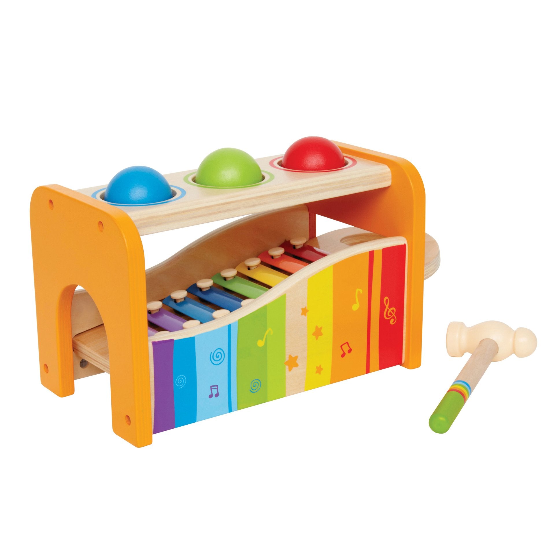 Hape Pound & Tap Bench with Xylophone