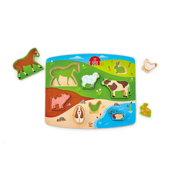 Farm Animal Puzzle & Play