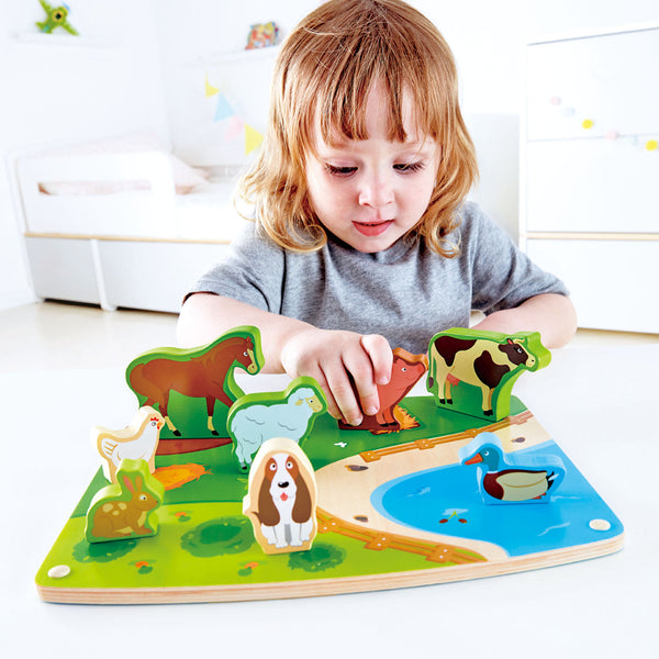 Farm Animal Puzzle & Play