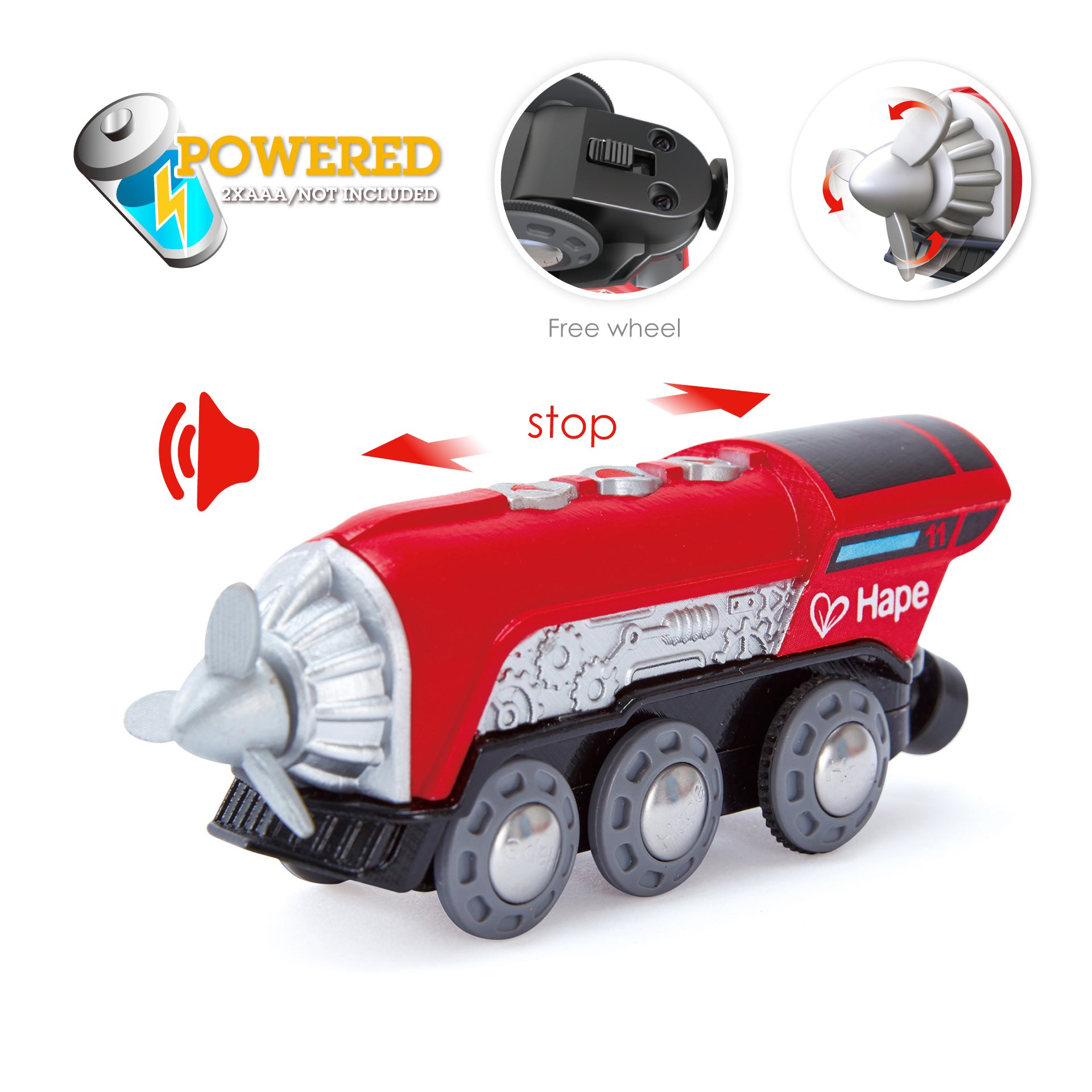Hape Train Set - Propeller Engine main image 1