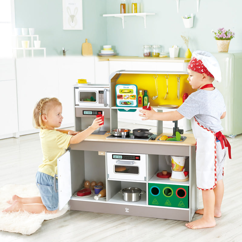 Deluxe Kitchen Playset with Fan Fryer