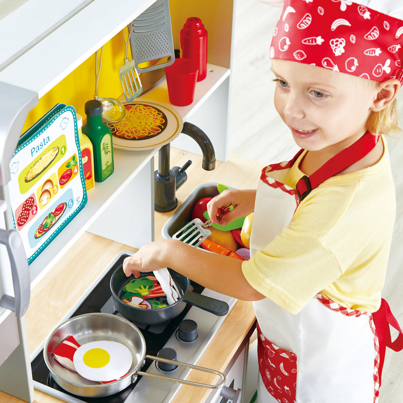 Deluxe Kitchen Playset with Fan Fryer