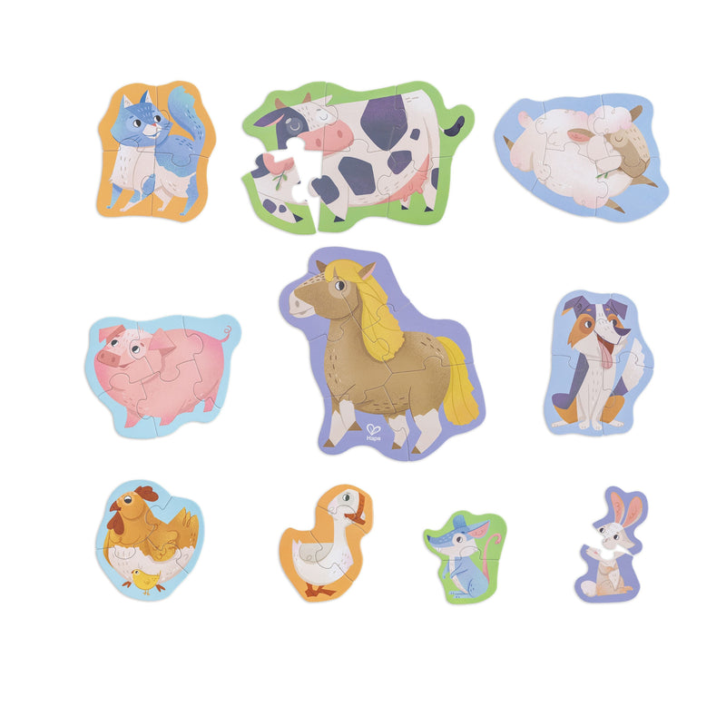 Farm Animal Level Up Puzzle