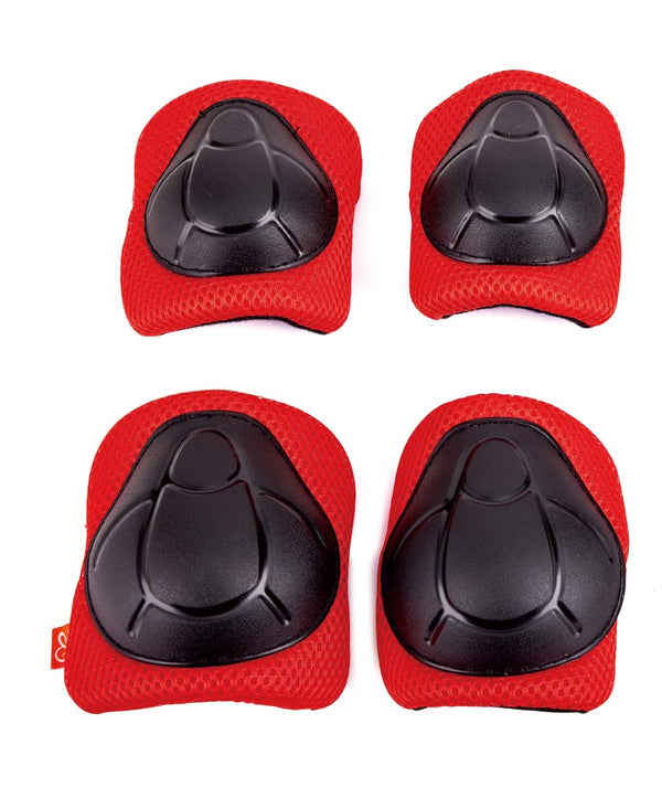 Hape Adventurer Knee and Elbow Pads Red