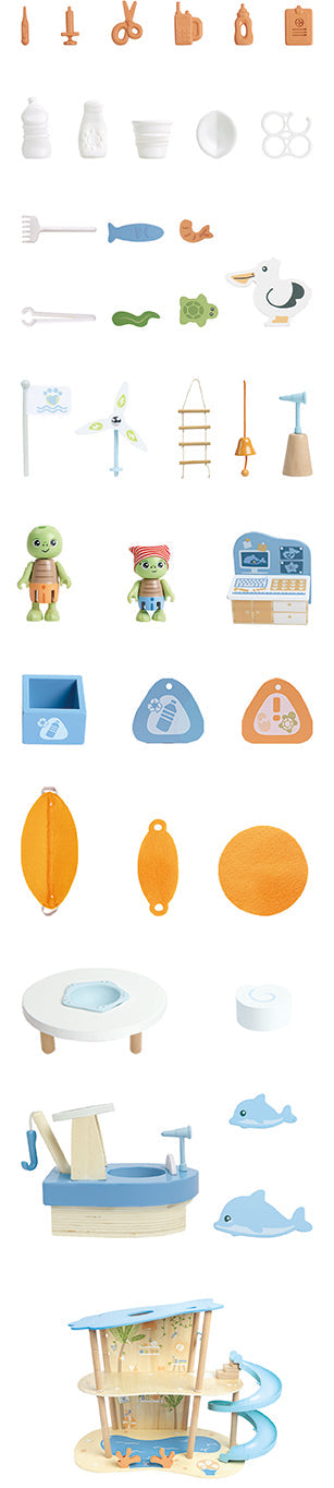 Hape Green Planet Explorers La Casa Sull'albero Di Kiki - Set Gioco Di Ruolo Sostenibile Con Koala E Accessori Dai 3 Anni