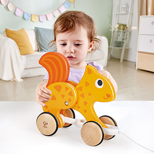 Hape Pull Along Squirrel