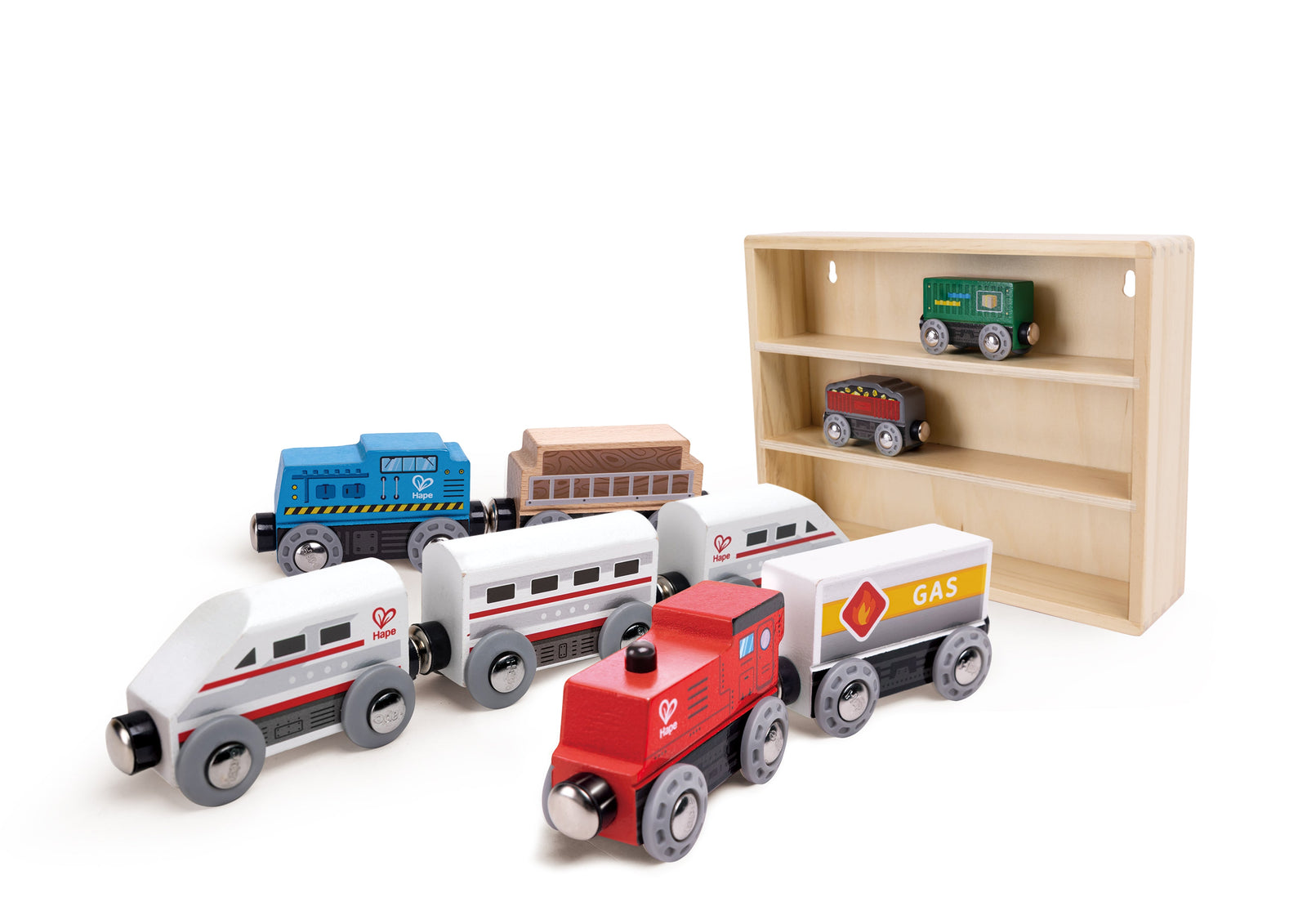 Hape Wooden Trains Collection Set Hape Toys