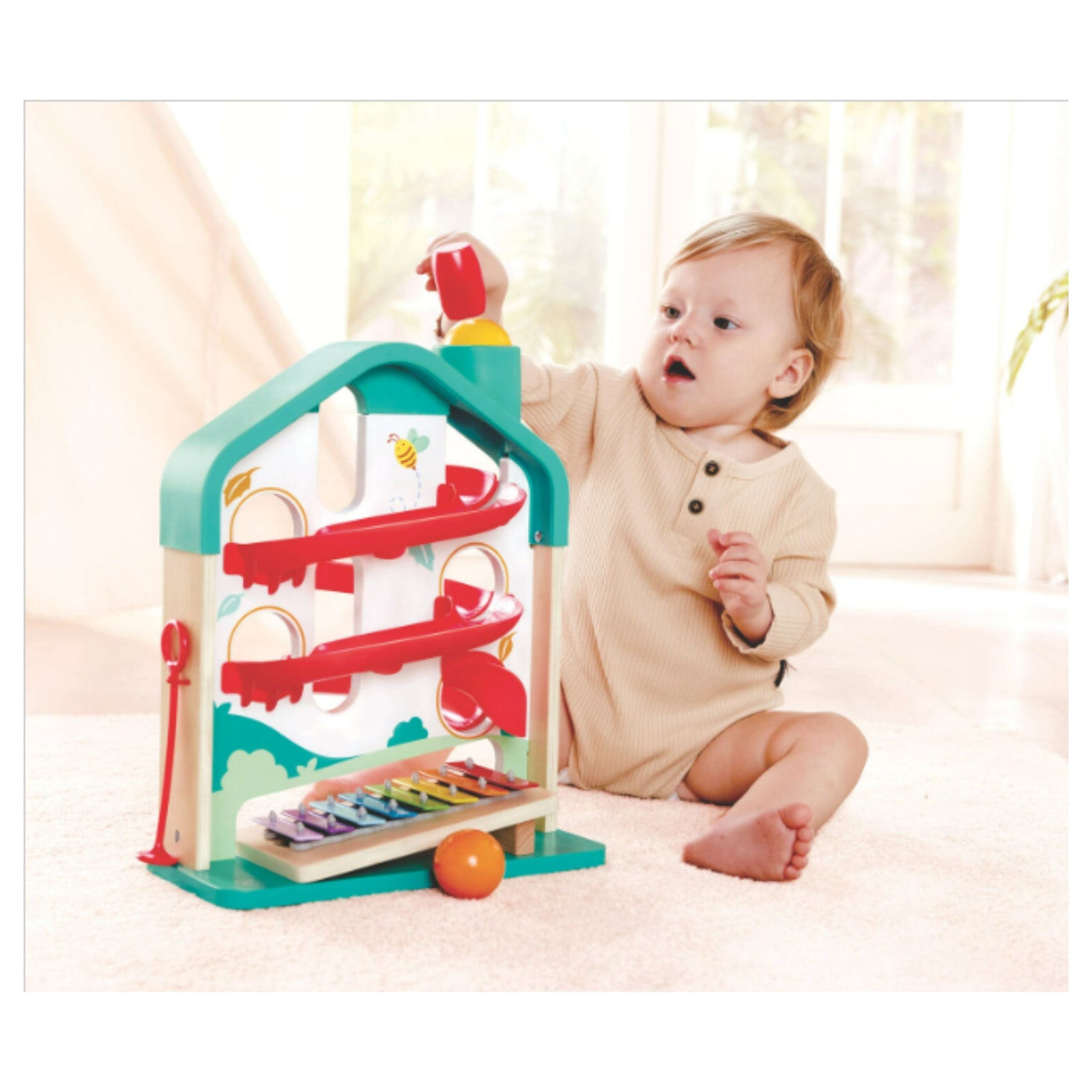 Roller Ball and Xylophone House Hape Toys
