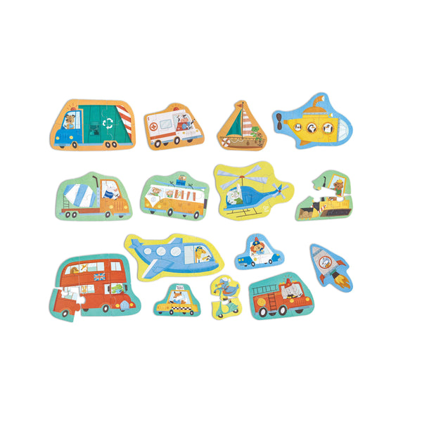 Vehicle Level Up Puzzle