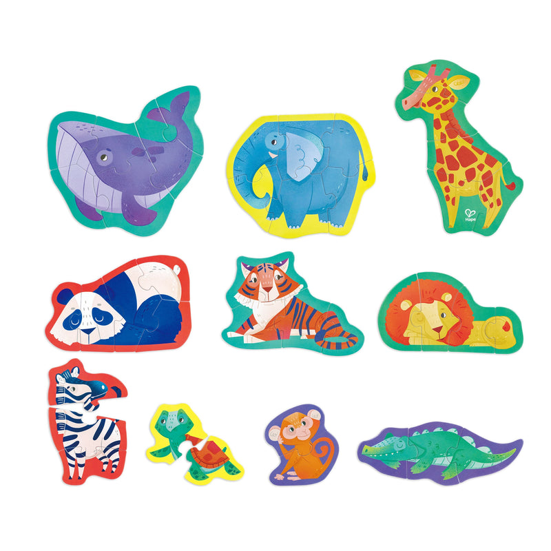 Wild Animal Level Up Puzzle