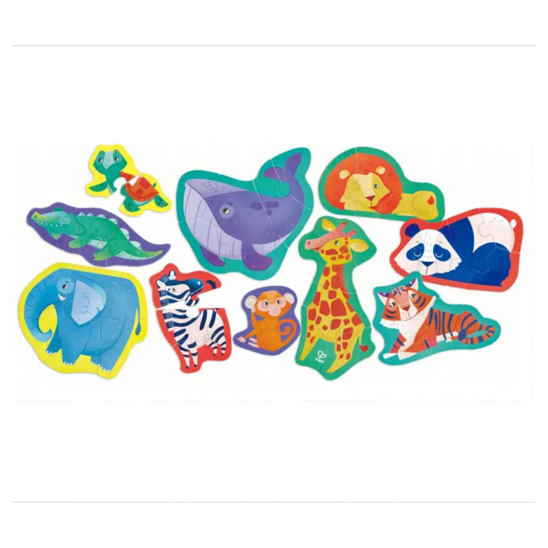Wild Animal Level Up Puzzle