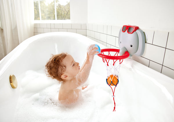 Hape Bath Time Basketball Elephant Pal