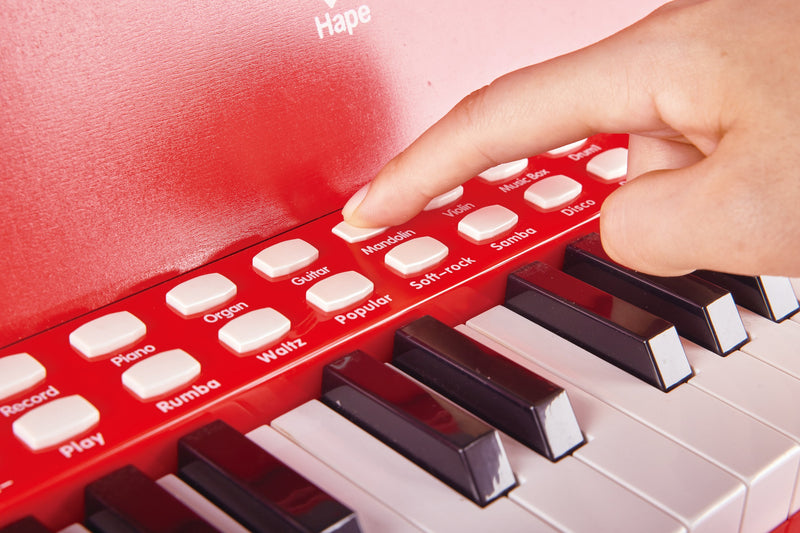 Hape Learn with Lights Piano Red