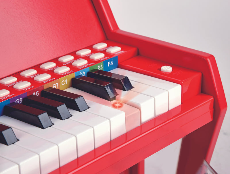 Hape Learn with Lights Piano Red