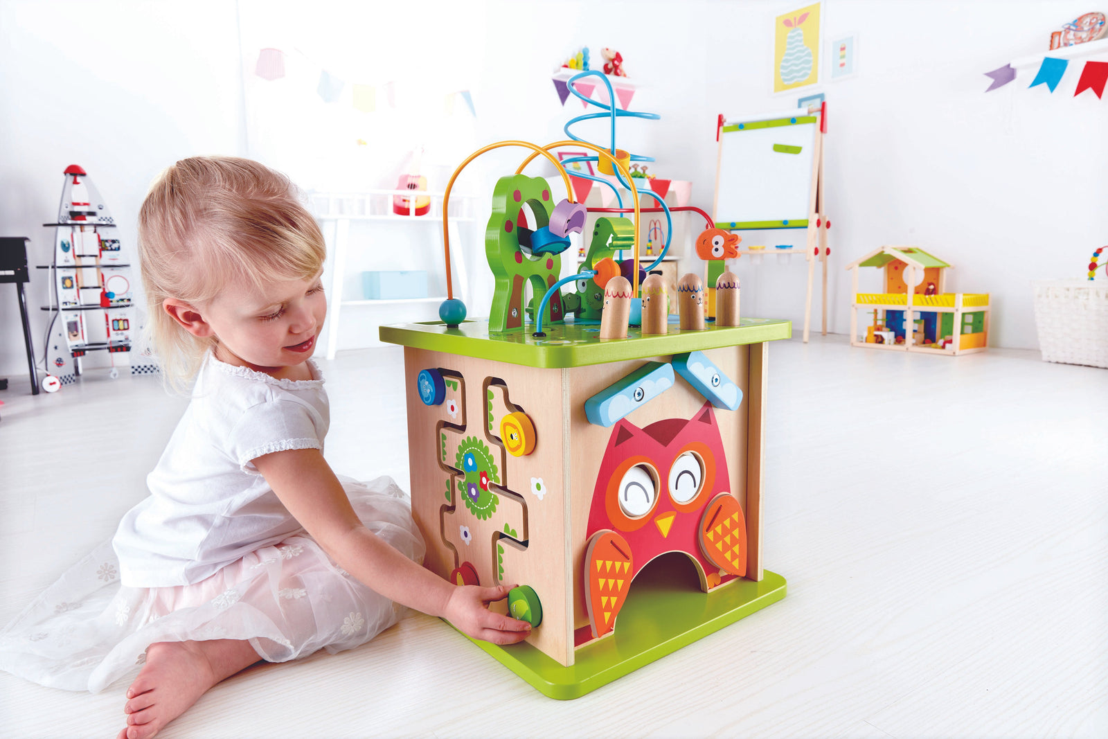 Hape country critters play cube cheap